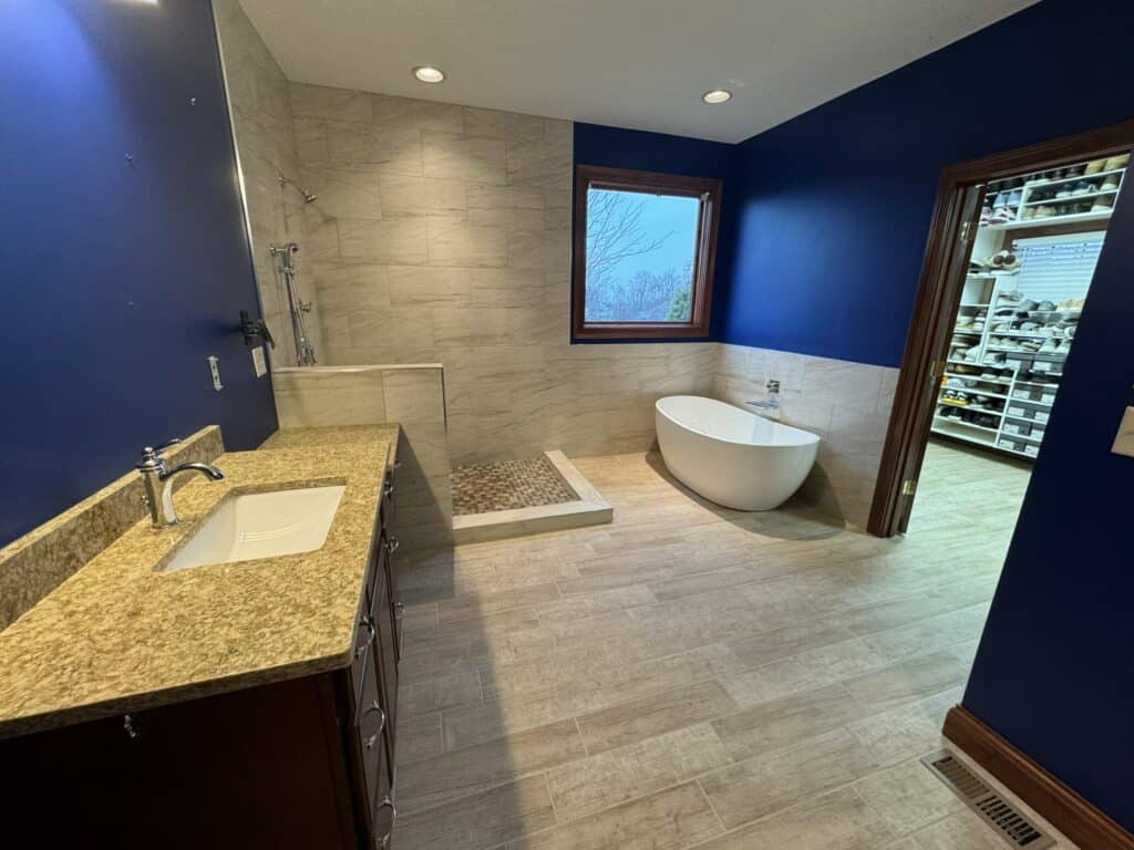 Full bathroom renovation services