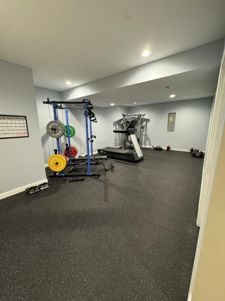 Home gym renovation services