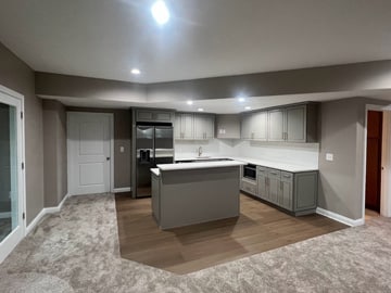 Full bar installation services for homes.